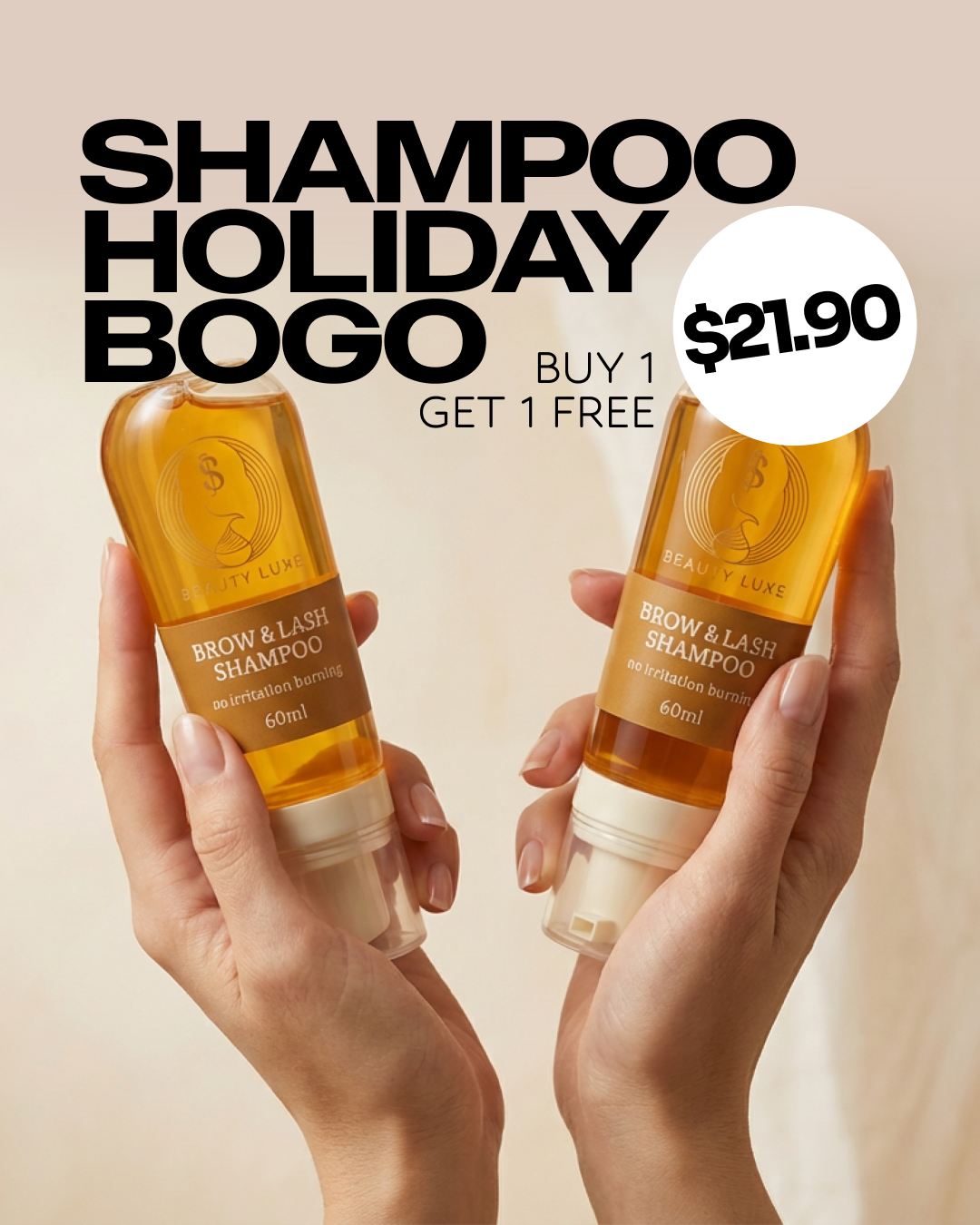 SHAMPOO HOLIDAY BOGO 🔥 BUY 1 & GET 1 FREE🔥